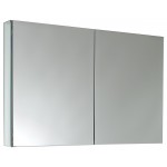 Fresca 40" Wide x 26" Tall Bathroom Medicine Cabinet w/ Mirrors