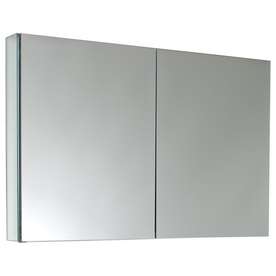 Fresca 40" Wide x 26" Tall Bathroom Medicine Cabinet w/ Mirrors