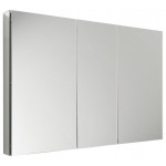 Fresca 50" Wide x 36" Tall Bathroom Medicine Cabinet w/ Mirrors