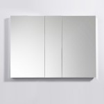 Fresca 50" Wide x 36" Tall Bathroom Medicine Cabinet w/ Mirrors