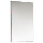 Fresca 15" Wide x 26" Tall Bathroom Medicine Cabinet w/ Mirrors