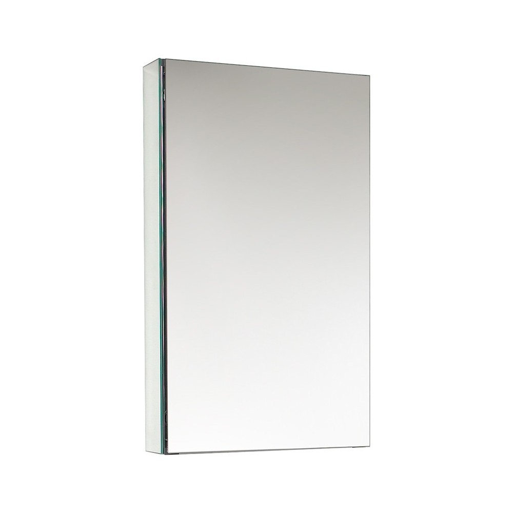 Fresca 15" Wide x 26" Tall Bathroom Medicine Cabinet w/ Mirrors