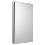 Fresca 20" Wide x 36" Tall Bathroom Medicine Cabinet w/ Mirrors