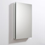 Fresca 20" Wide x 36" Tall Bathroom Medicine Cabinet w/ Mirrors