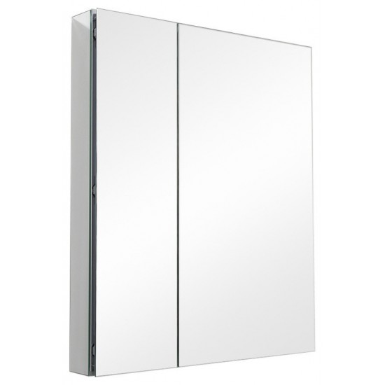 Fresca 30" Wide x 36" Tall Bathroom Medicine Cabinet w/ Mirrors