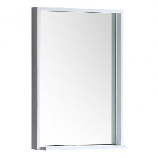 Fresca Allier 22" white Mirror with Shelf