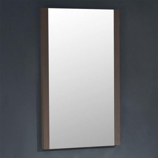 Fresca Torino 21" Gray Oak Mirror