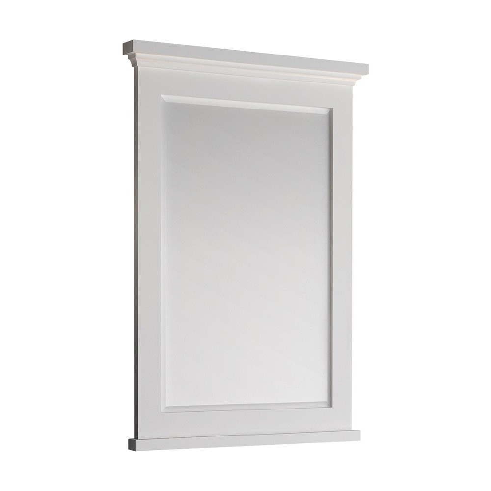 Fresca Windsor 27" Matte White Bathroom Mirror