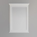 Fresca Windsor 27" Matte White Bathroom Mirror