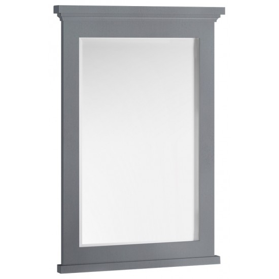 Fresca Windsor 24" Gray Textured Bathroom Mirror