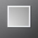 Fresca Manchester 30" White Traditional Bathroom Mirror