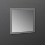 Fresca Manchester Regal 30" Gray Wood Veneer Traditional Bathroom Mirror
