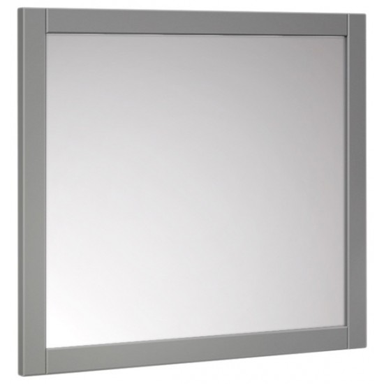 Fresca Manchester 30" Gray Traditional Bathroom Mirror