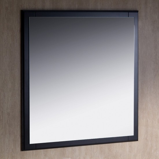 Fresca Oxford 32" Espresso Mirror