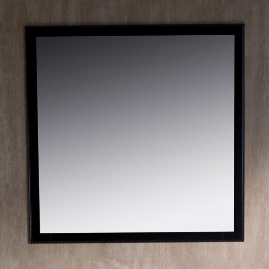 Fresca Oxford 32" Espresso Mirror