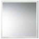 Fresca Oxford 32" Antique White Mirror