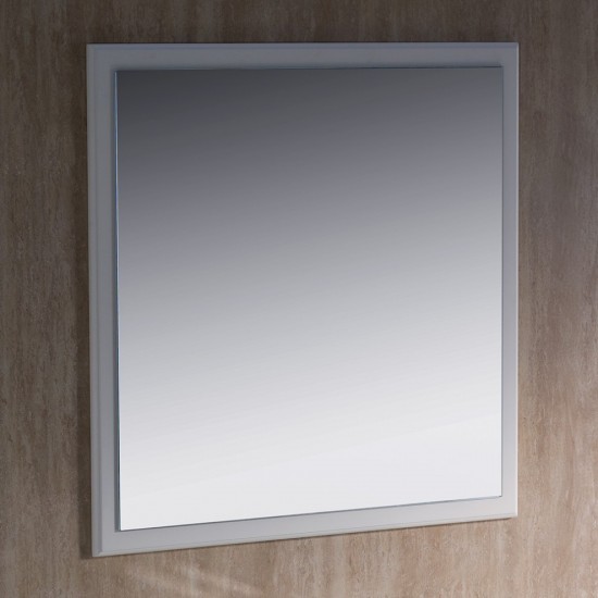 Fresca Oxford 32" Antique White Mirror