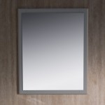 Fresca Oxford 26" Gray Mirror