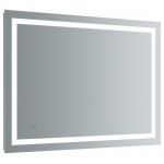 Fresca Santo 48" Wide x 36" Tall Bathroom Mirror w/ LED Lighting and Defogger