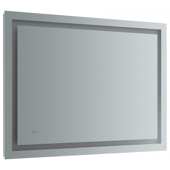 Fresca Santo 48" Wide x 36" Tall Bathroom Mirror w/ LED Lighting and Defogger