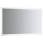 Angelo 48 Wide x 30 Tall Bathroom Mirror w/ Halo Style LED Lighting and Defogger