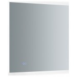 Angelo 30 Wide x 30 Tall Bathroom Mirror w/ Halo Style LED Lighting and Defogger