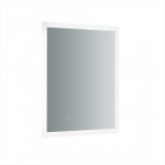 Angelo 24 Wide x 30 Tall Bathroom Mirror w/ Halo Style LED Lighting and Defogger