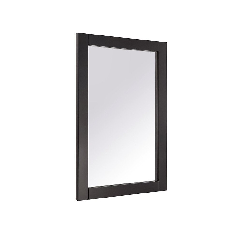 Fresca 24"X30" Reversible Mount Mirror in Espresso Fresca 24"X30" Reversible Mount Mirror in Espresso