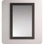 Fresca 24"X30" Reversible Mount Mirror in Espresso