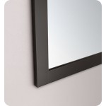 Fresca 24"X30" Reversible Mount Mirror in Espresso
