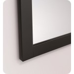 Fresca 36"X30" Reversible Mount Mirror in Espresso