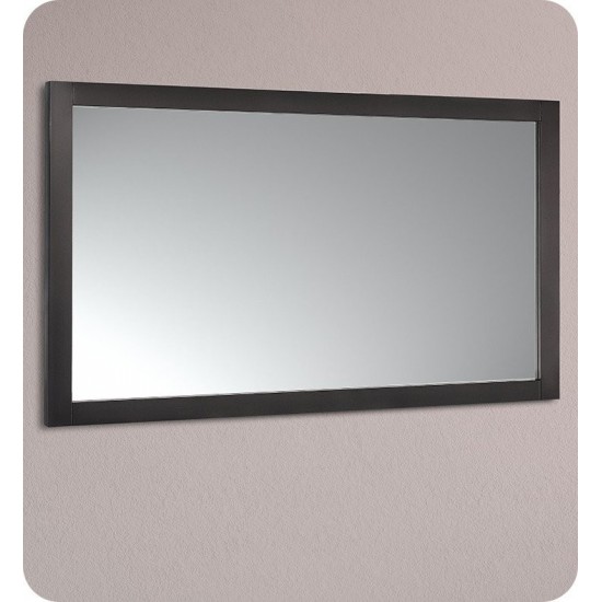 Fresca 48"X30" Reversible Mount Mirror in Espresso