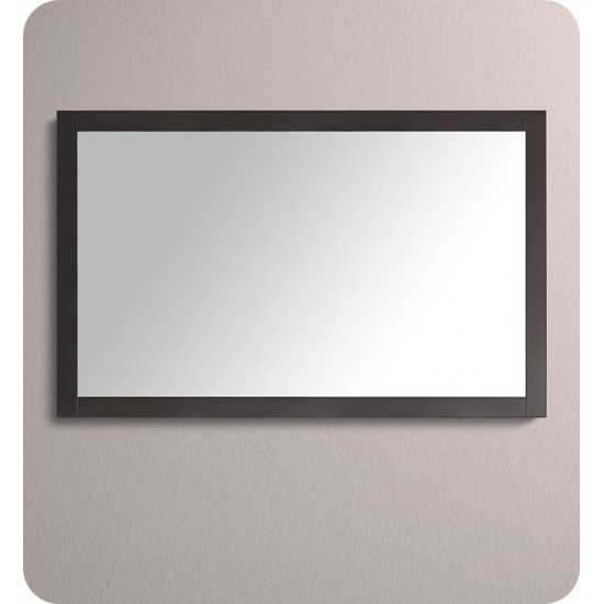 Fresca 48"X30" Reversible Mount Mirror in Espresso