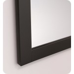 Fresca 48"X30" Reversible Mount Mirror in Espresso