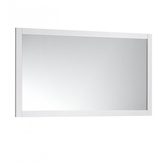 Fresca 48"X30" Reversible Mount Mirror in White