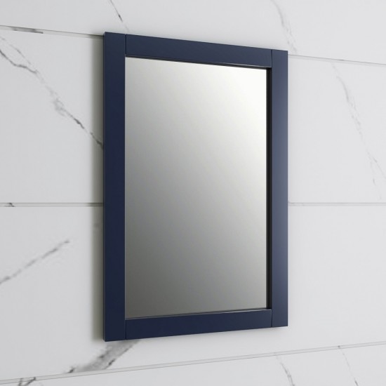 Fresca FMR2302RBL Hartford 20" Blue Traditional Bathroom Mirror