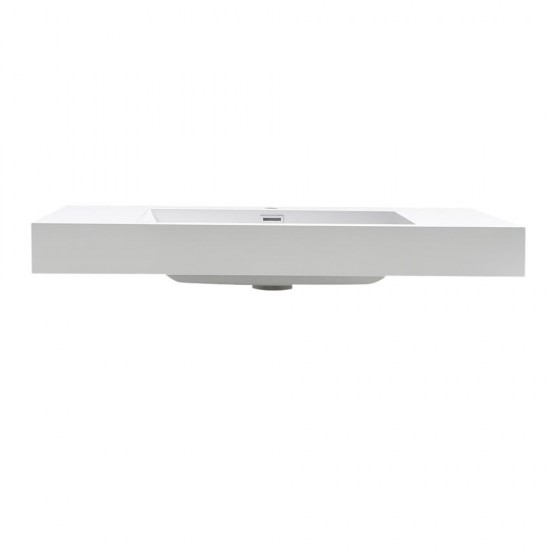 Fresca Valencia 42" White Integrated Sink / Countertop