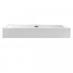 Fresca Livello 30" White Integrated Sink / Countertop