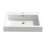 Fresca Alto 23" White Integrated Sink / Countertop