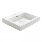 Fresca Alto 23" White Integrated Sink / Countertop