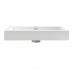 Fresca Alto 23" White Integrated Sink / Countertop