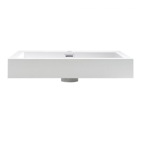 Fresca Alto 23" White Integrated Sink / Countertop