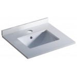Fresca Oxford 24" White Countertop with Undermount Sink