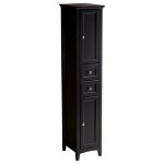 Fresca Oxford Espresso Tall Bathroom Linen Cabinet