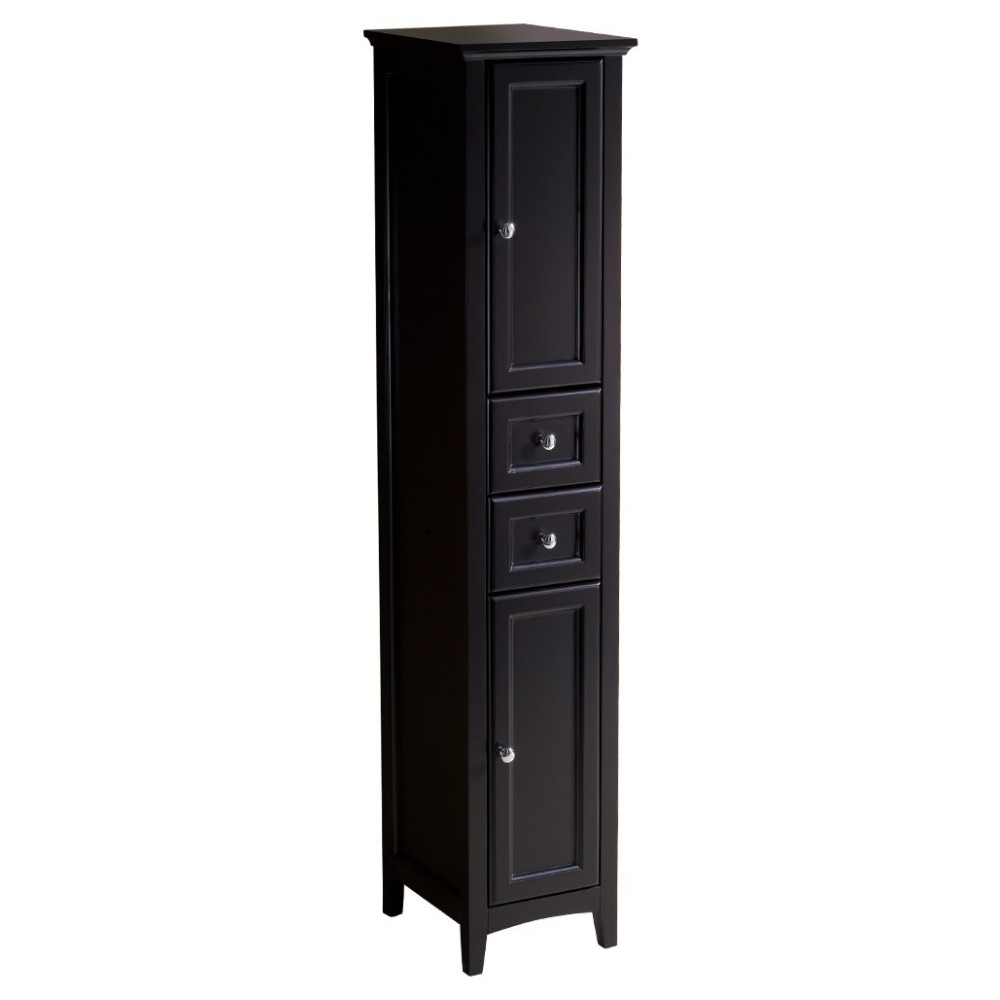 Fresca Oxford Espresso Tall Bathroom Linen Cabinet