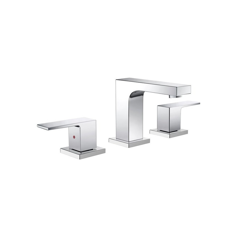 Fresca Sesia Widespread Mount Bathroom Vanity Faucet - Chrome