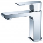 Fresca Allaro Single Hole Mount Bathroom Vanity Faucet - Chrome