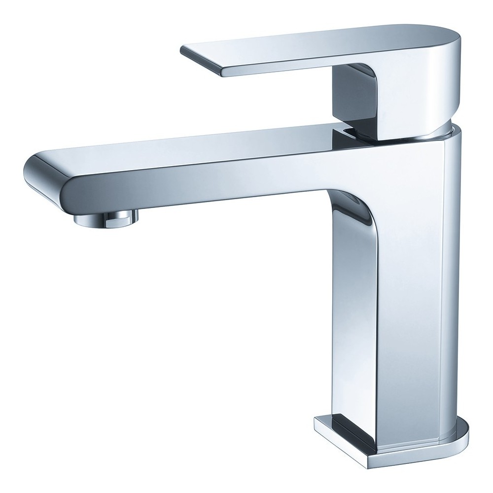 Fresca Allaro Single Hole Mount Bathroom Vanity Faucet - Chrome