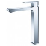 Fresca Allaro Single Hole Vessel Mount Bathroom Vanity Faucet - Chrome