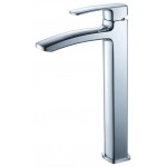 Fresca Fiora Single Hole Vessel Mount Bathroom Vanity Faucet - Chrome